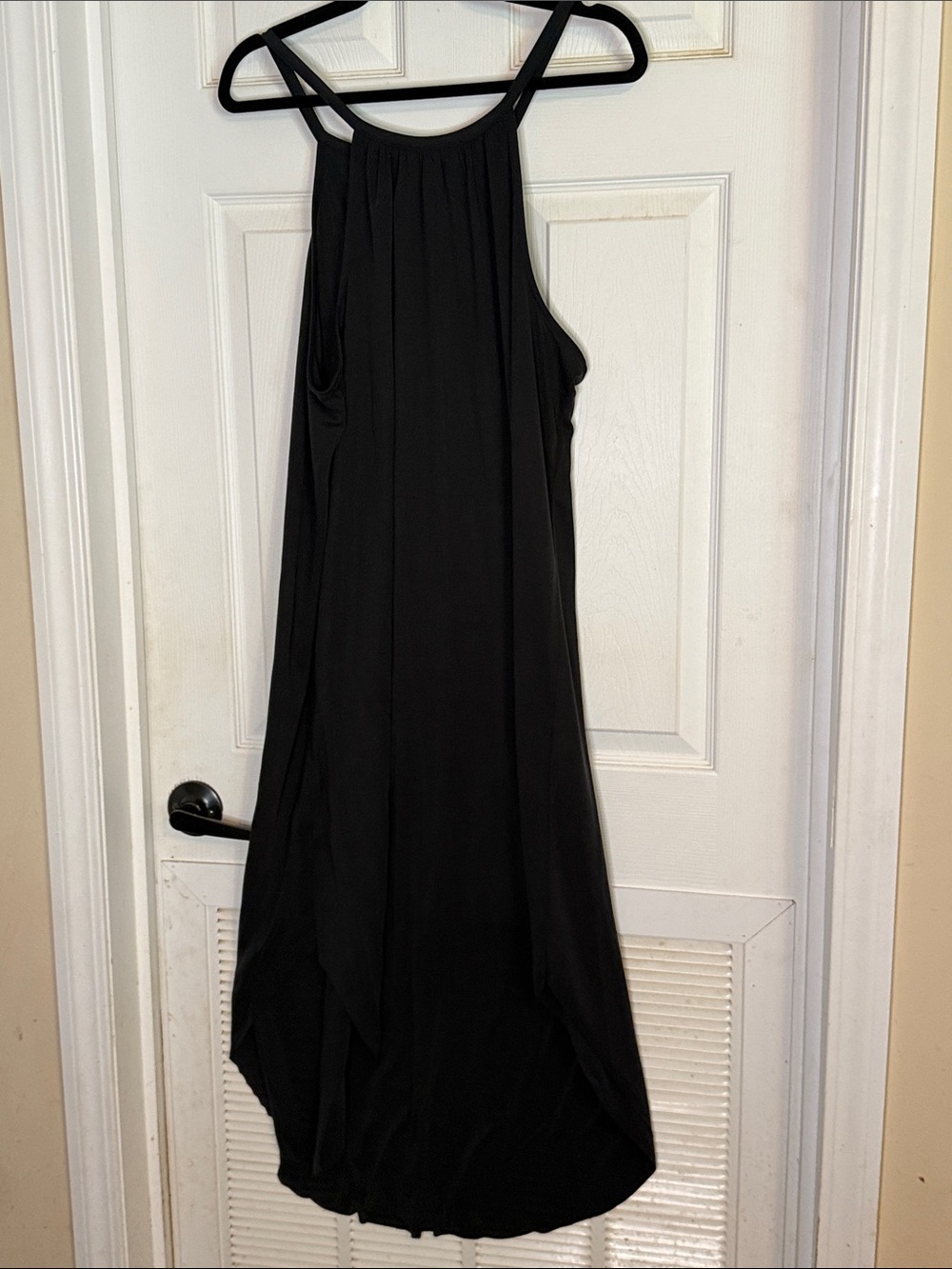 Double Zero Black Maxi Dress Size L - Picture 2 of 5